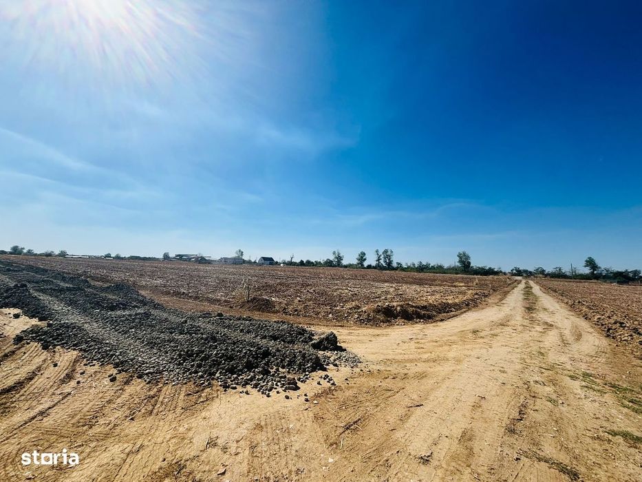 Teren Pentru Investitie -In Rate Cu Avans  Mic- Comuna Berceni Ilfov