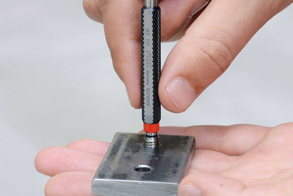 Резбови калибри, пробки и гривни, VOLKEL, Германия