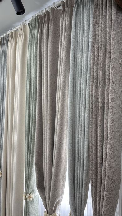 Шторы. Тюль. Портьеры. Комплект.