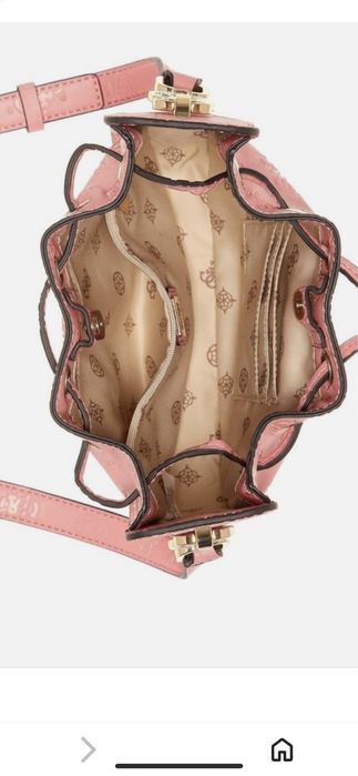Розова чанта Guess