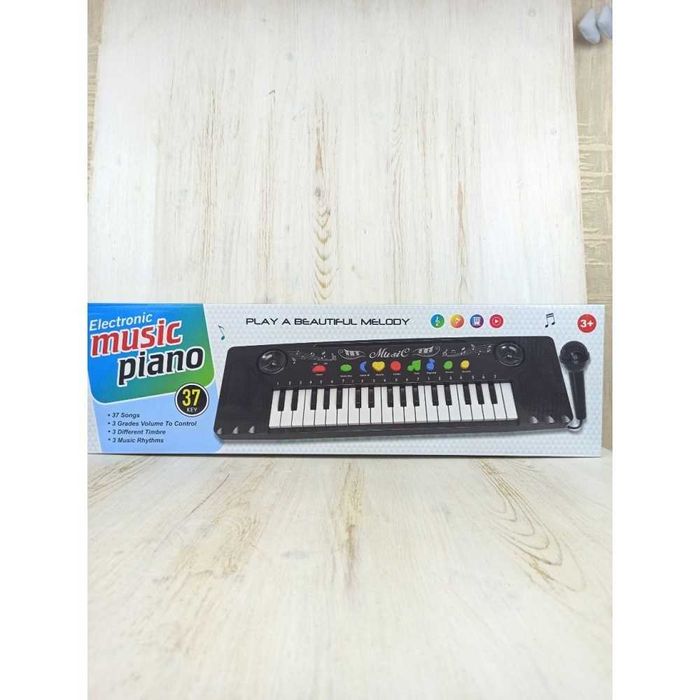 Детска йоника с микрофон, USB и 37 клавиша