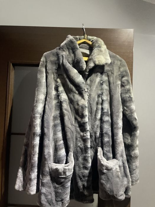 Полушубок из стриженной норки | Размер S-М