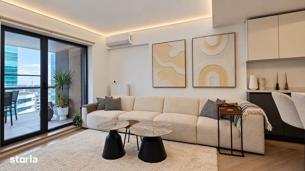 Apartament 3 Camere 77 mp | Cortina North | Pipera | Parcare subterana