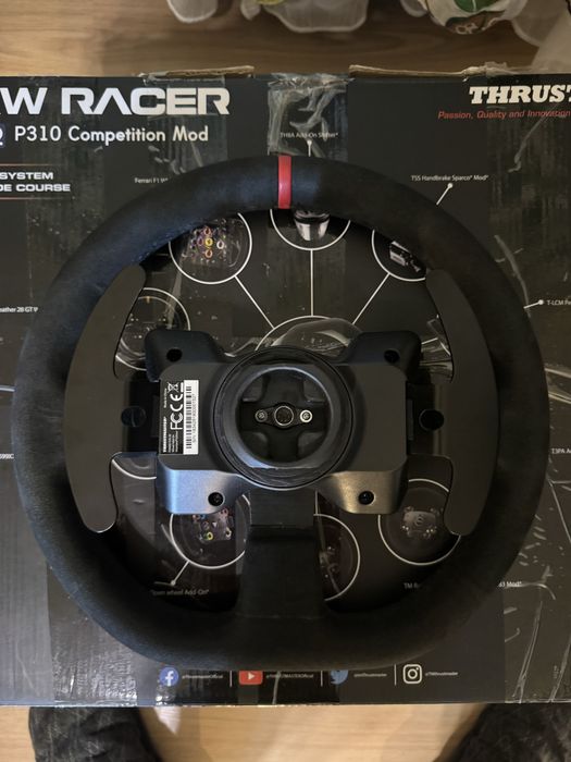 Thrustmaster Ferrari F599XX EVO 30 Wheel Alcantara Edition add-on