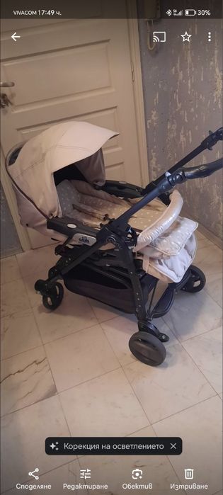 Детска количка марка CAM със дъждобран