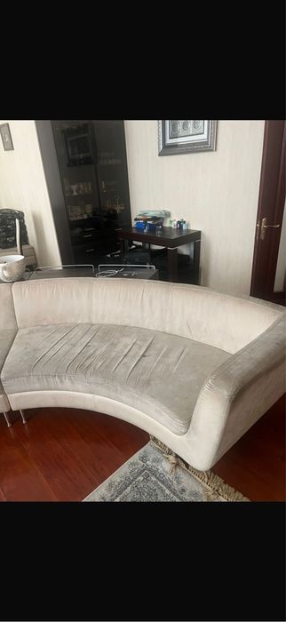 Итальянский кожаный диван