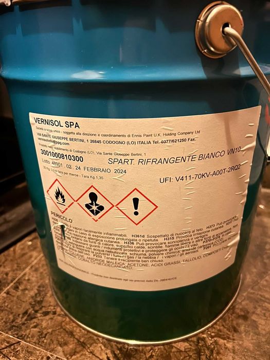 Vopsea profesională pentru marcaje rutiere – Made in Italy