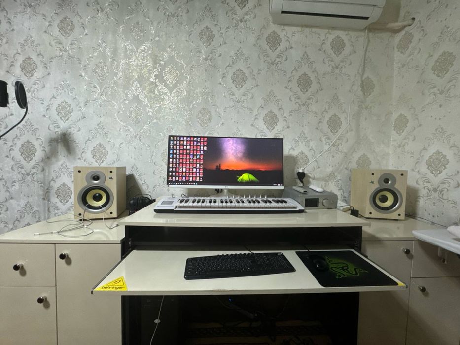 Ovoz Yozish studiosi tayyor