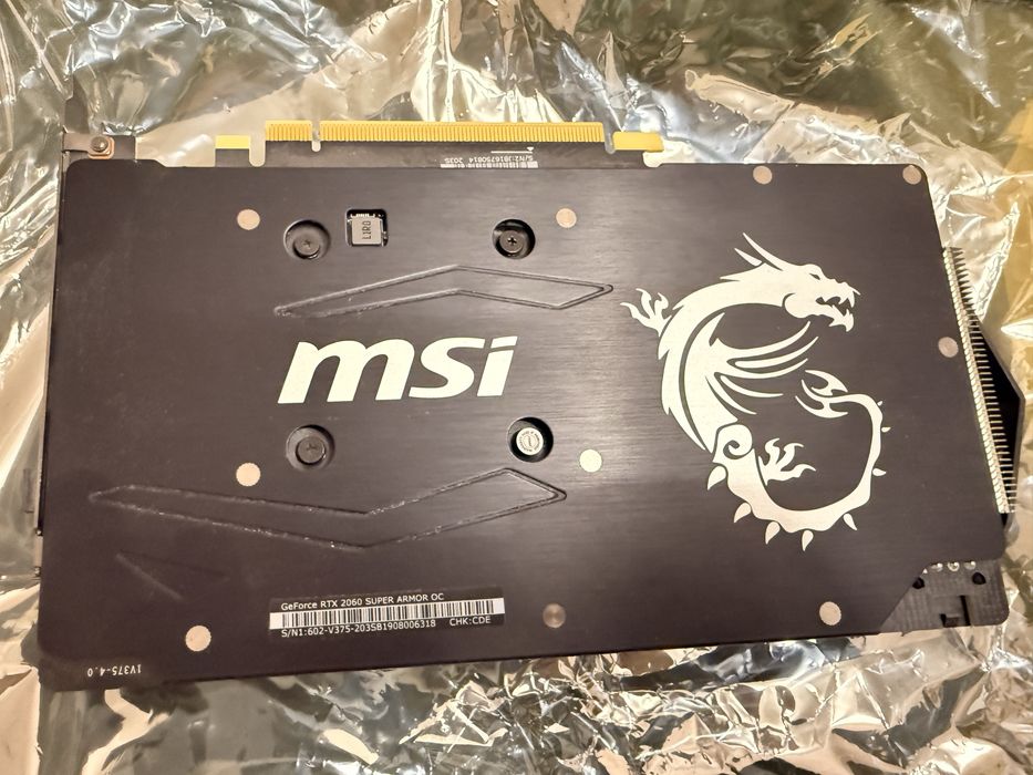 Видеокарта MSI RTX2060 Super Armor OC