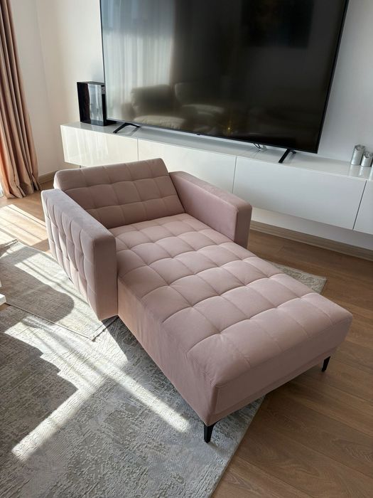 Șezlong cu recliner pentru living