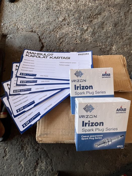 Benzin nasos 80.000 somdan  IRIZION svecha-100.000 somdan