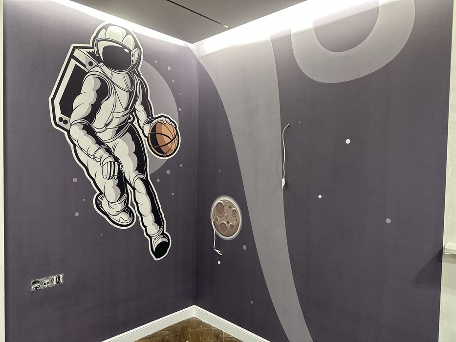 Поклейка обоев