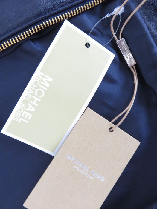 Късо кожено яке Michael Kors Collection, S - M, ново