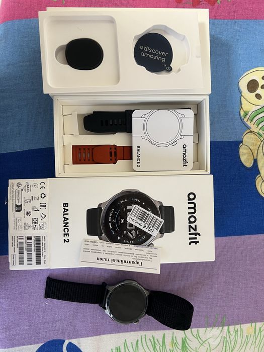 Часы Amazfit Balance 2 в идеальнейшем состоянии(совсем новый).