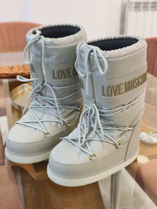 Cizme zăpadă / iarna LOVE MOSCHINO