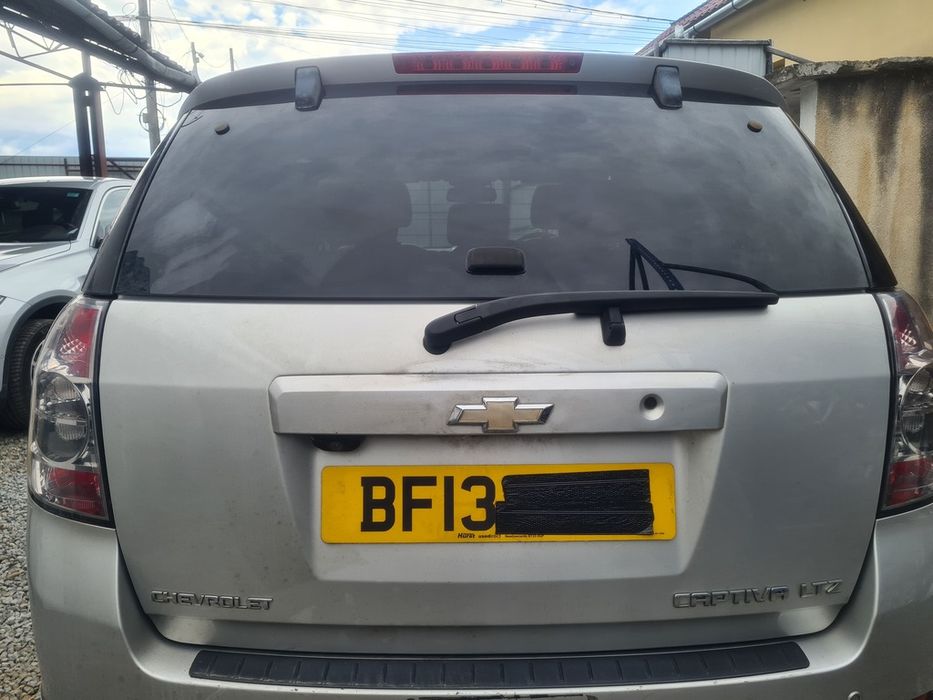 Haion Cu Luneta Chevrolet Captiva Facelift 2011 - 2014 SUV 4 Usi Switchblade silver metallic Gan (1249) Plus 2 Garantie