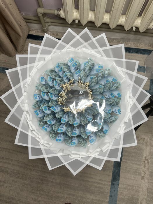 Денежный букетке тапсырыс қабылдаймын