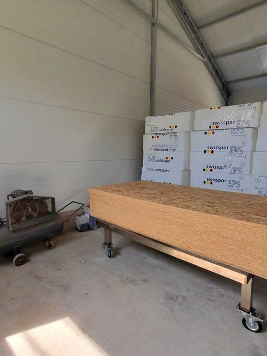 Kit casa panouri SIP: panouri + structura C24 + accesorii + montaj