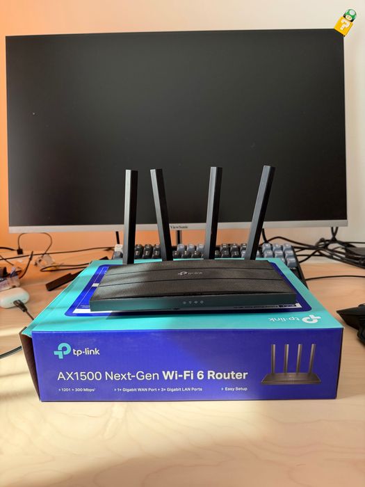 TP-LINK - AX1500 Next-Gen Wi-Fi 6 Router Archer AX12