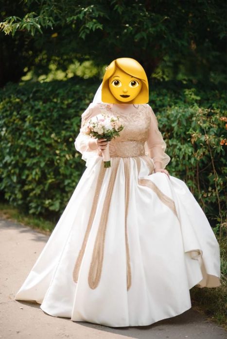 Продам свадебное платье 48-52