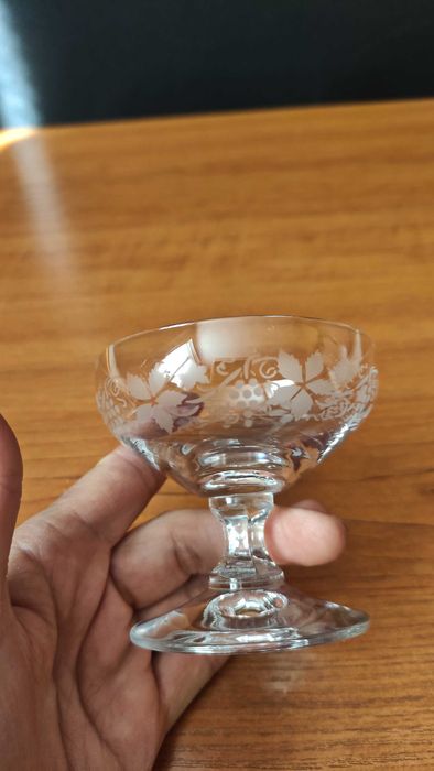 Комплект от 4 бр.кристални чашки за аперитив