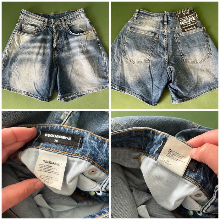 Dsquared2 дънкови къси панталони