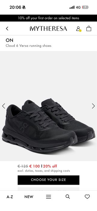 Кроссовки ON новые