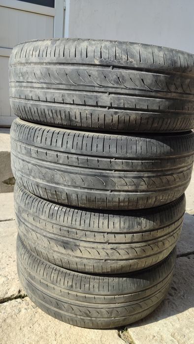Шины, летние. Б/у. 225/55/18