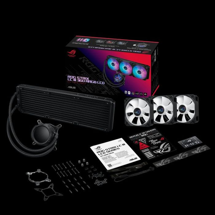 Watercooler (AiO) ASUS ROG Strix LC III 360 ARGB LCD