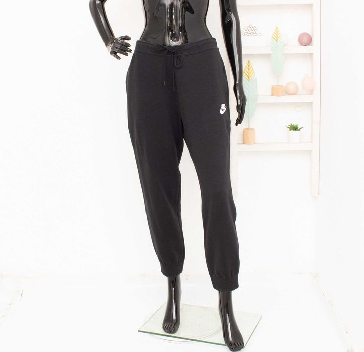 Nike оригинален дамски спортен панталон черен долница L