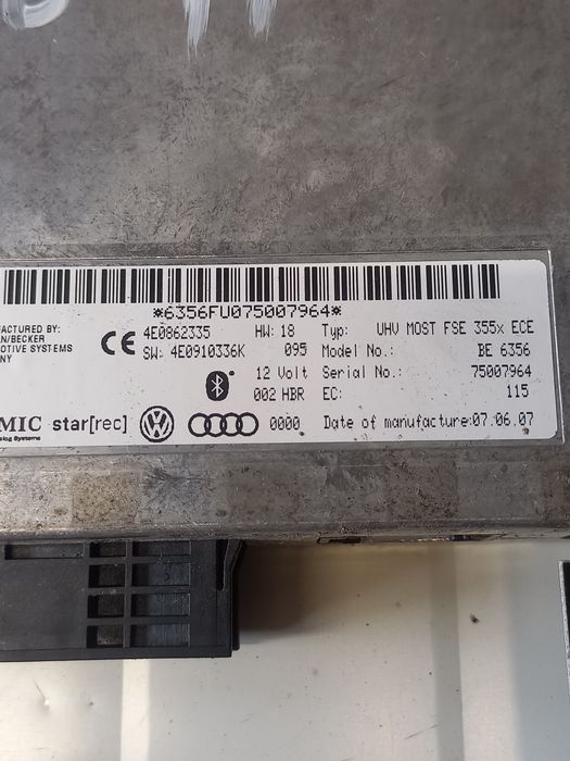 Bluetooth Модул Audi A6 4F