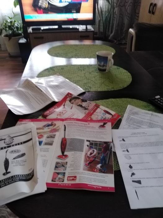 Парочистачка Стийм Моп Ултра - 3в1