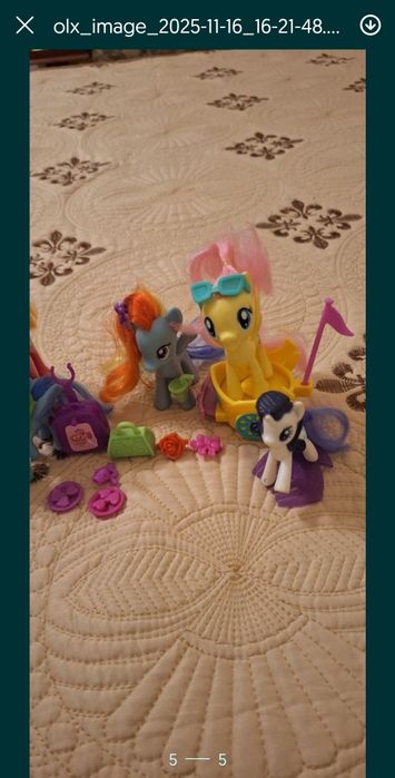 My little pony figurine 10 buc cu accesorii