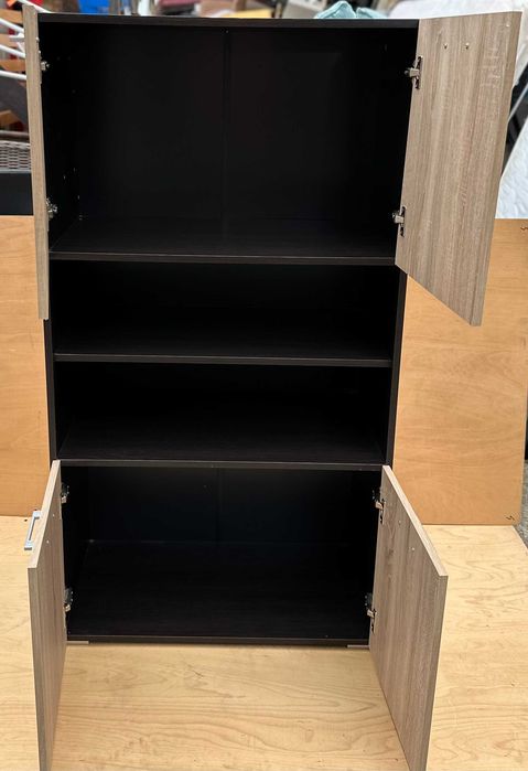 Dulap cu usi si rafturi; Corp de Biblioteca cu polite; Etajera; Raft