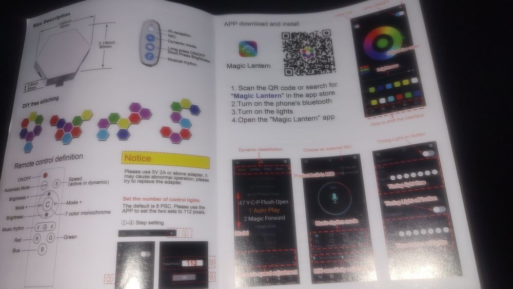 RGB Лед Панели за декорация и гейминг гр. София Център • OLX.bg