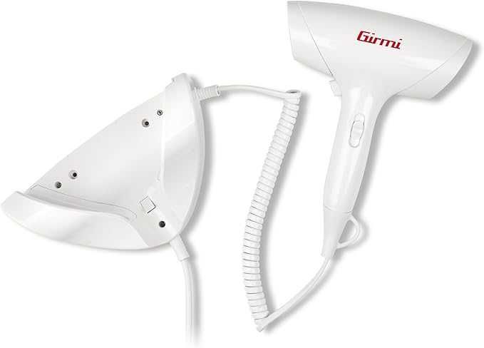 Сешоар за стена Girmi PH03 1800W стенен монтаж бял