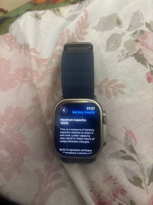 Apple Iwatch Ultra 2 100%