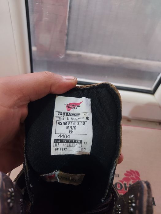 ТШО Ботинки Red Wings