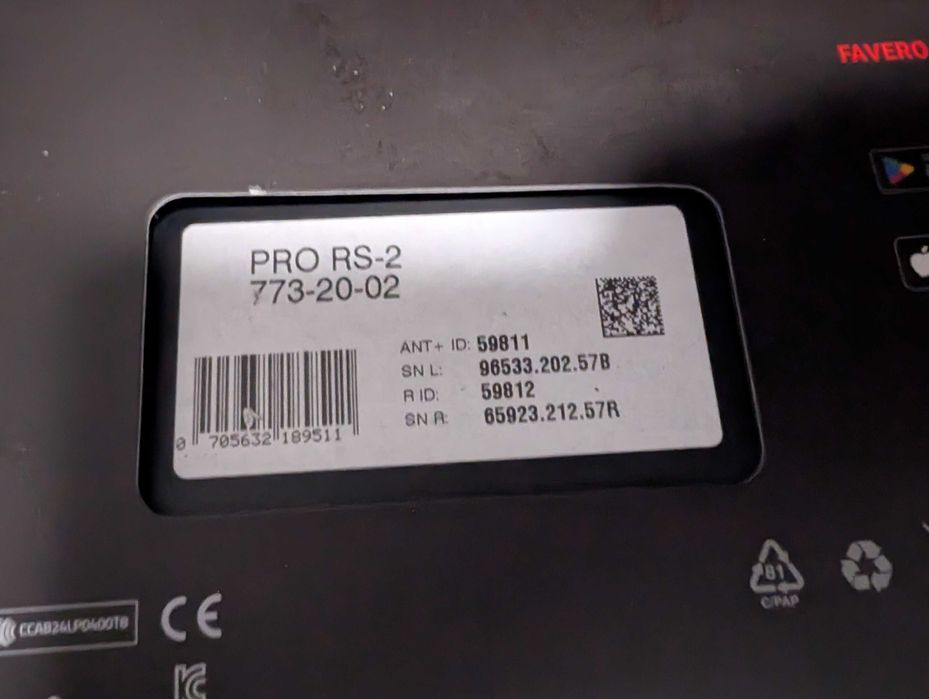 2 Комплекта  - Dual Power Meter Педали Favero Assioma Pro Rs 2