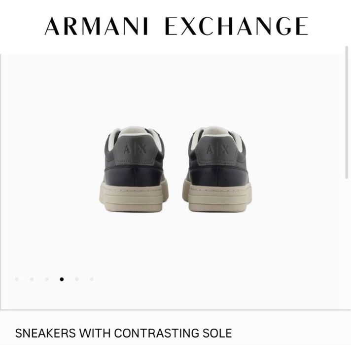 Оригинал Armani Exchange мужские кроссовки