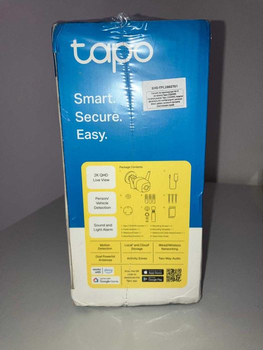 Camera de supraveghere TP-Link Tapo C320WS sigilata