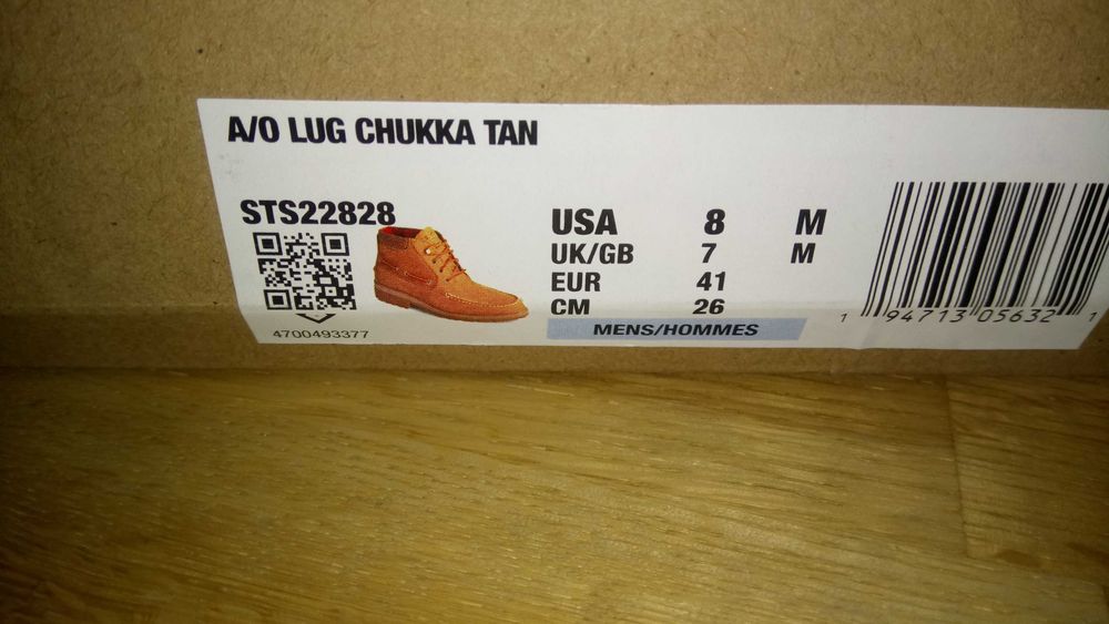 Мъжки боти Sperry mens Authentic Original Lug ChukkaBoot, номер 41.