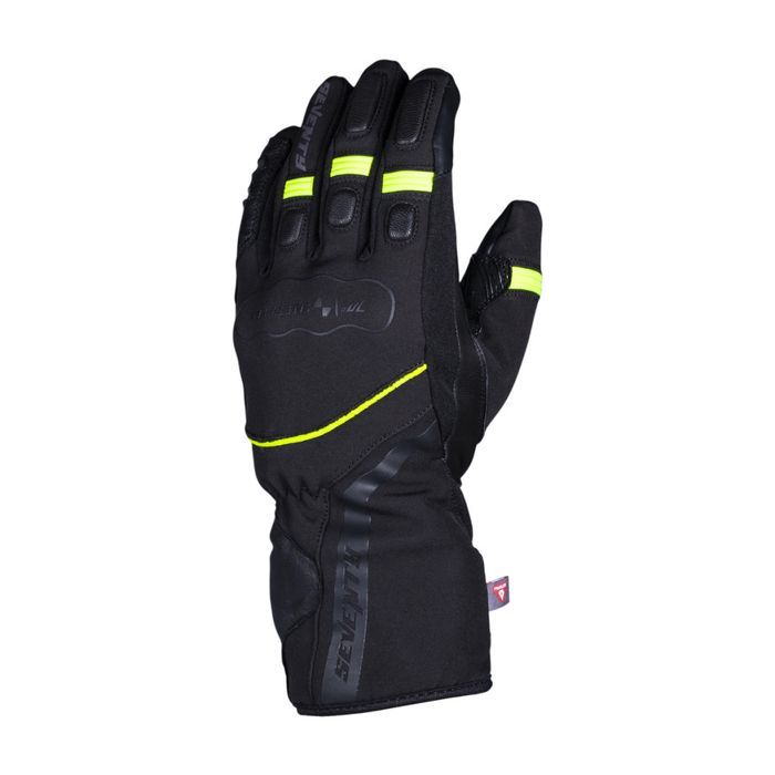 Manusi barbati Touring Seventy SD-T7 Gobi negru/galben fluor