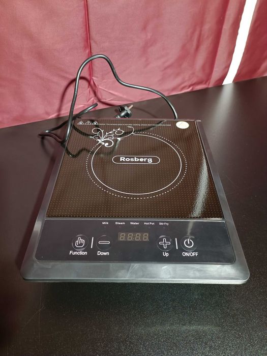 Индукционен котлон Rosberg R51445J, 2000W