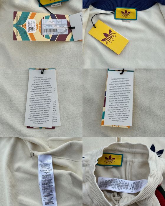 ОРИГИНАЛ Аdidas x Gucci | Fall/Winter Collection 2022/2023 | плетен екип - Размер S, Ново с оригинален етикет