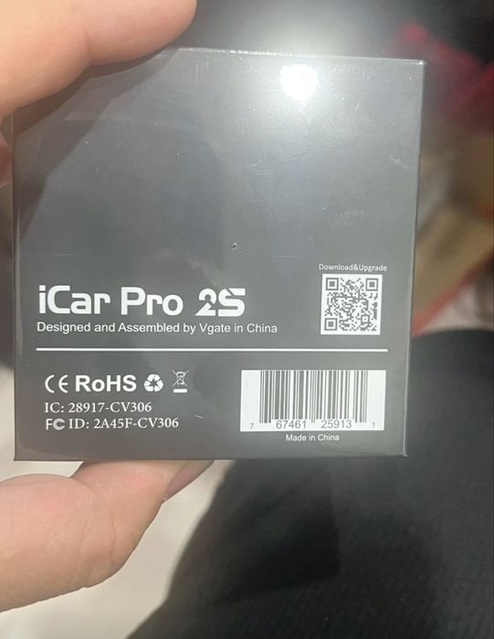 Vgate iCar Pro 2S — Bluetooth OBD2 автосканер (Android / iOS)