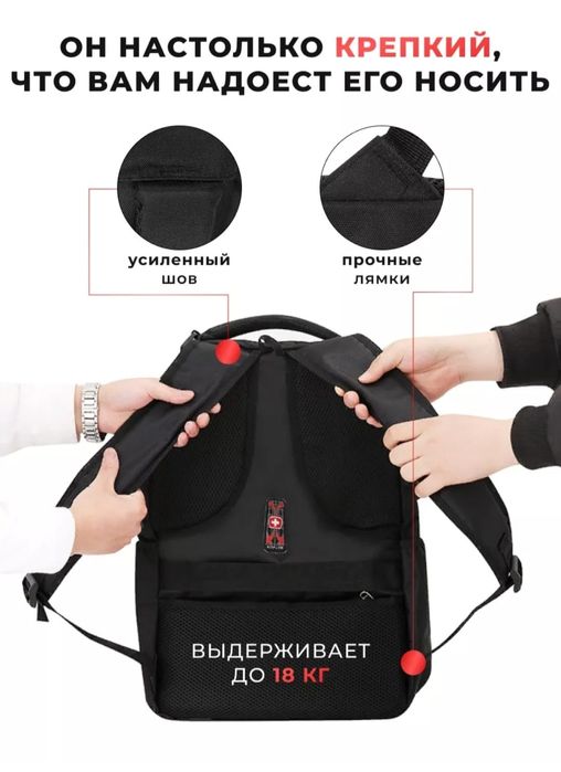 Рюкзак мощный, качество ЛЮКС.