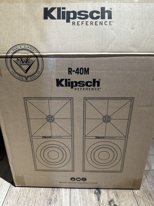 Klipsch R-40M новые !