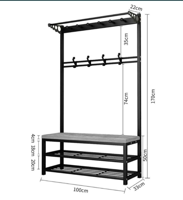 Даставка безплатная Складная вешалка для одежды прихожую