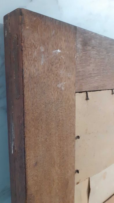 Tablou vechi, rama lemn masiv, cantareste aprox 10 kg.